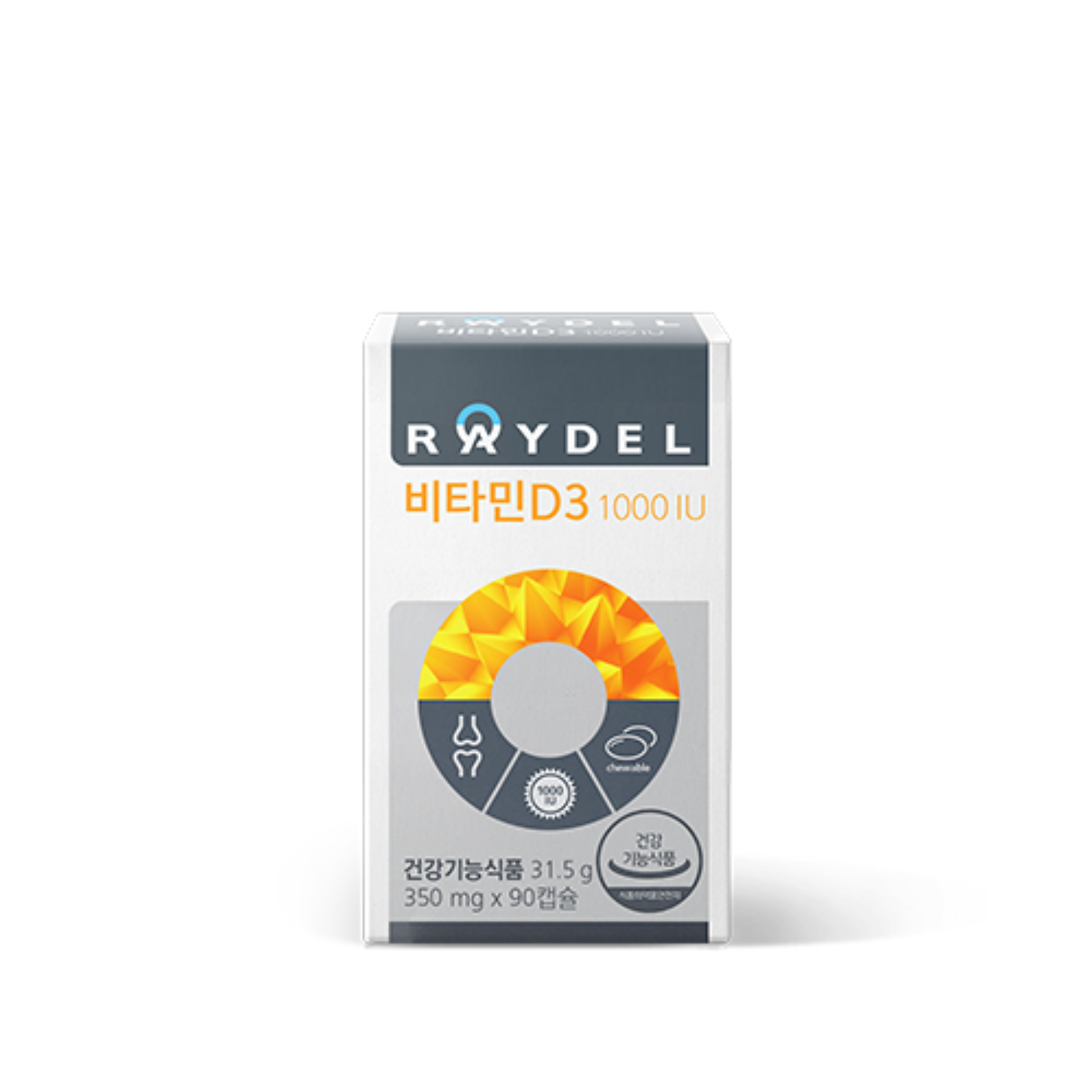 레이델 비타민D3 1000IU (90캡슐) x 1개
